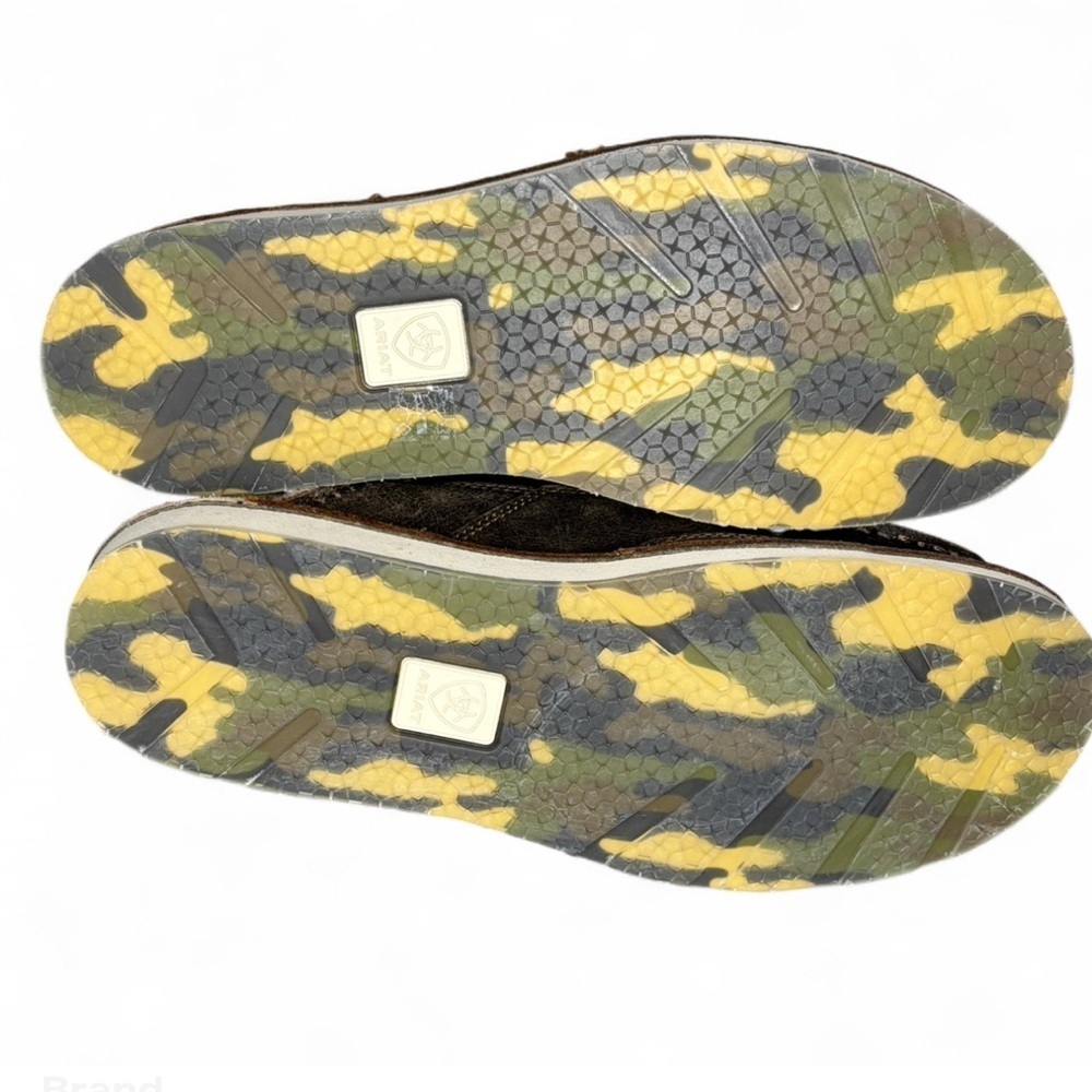 Ariat Cruiser Slip On Loafers Men’s 9D Brown Leather Camo - Picture 6 of 6